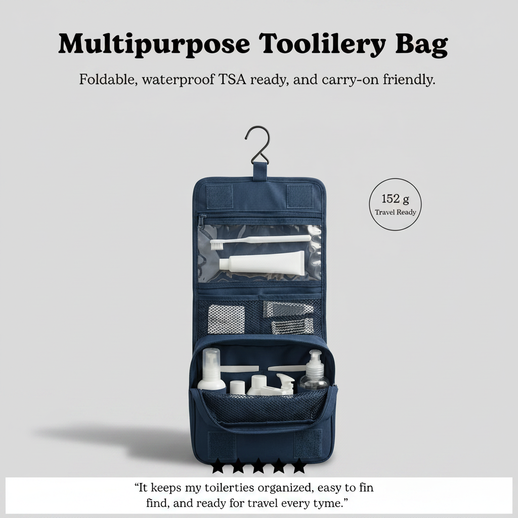 Multipurpose Toiletry Bag